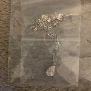 1 Cttw Moissanite Sterling Silver Necklace